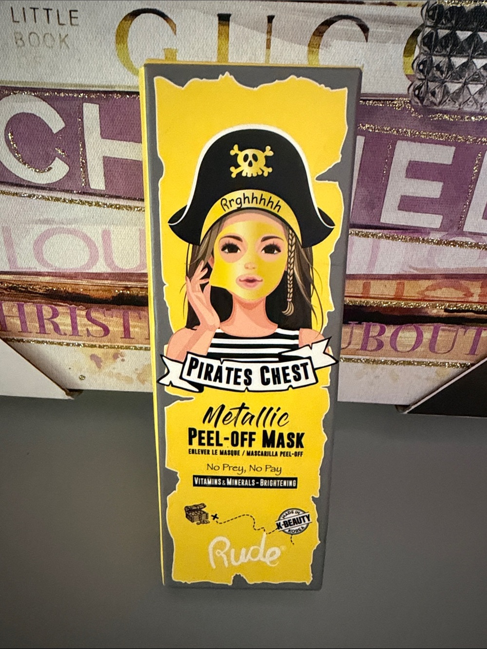 Metallic Peel-Off Mask – Yellow